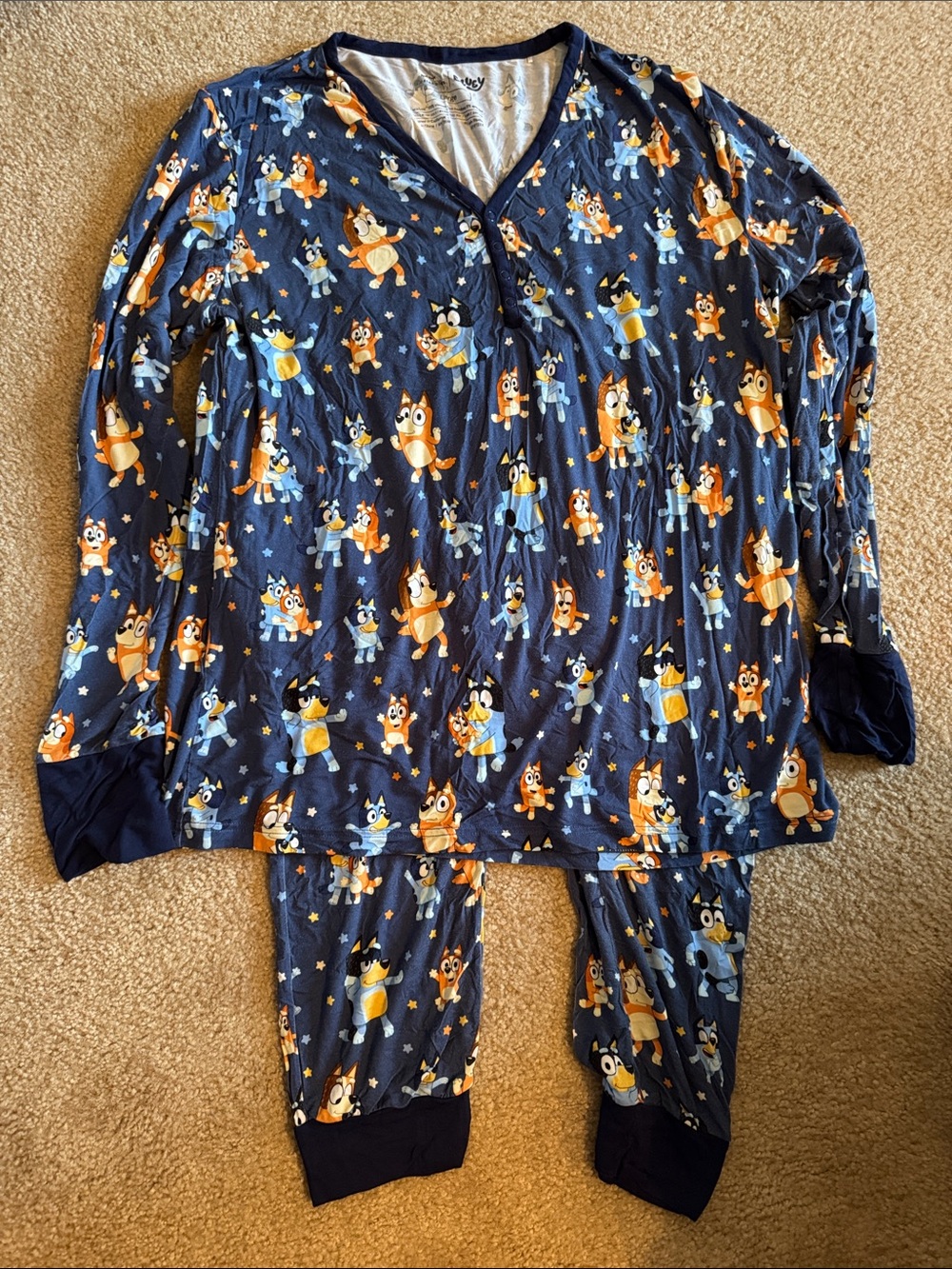 Little Sleepies Women’s Bluey Pajama Set